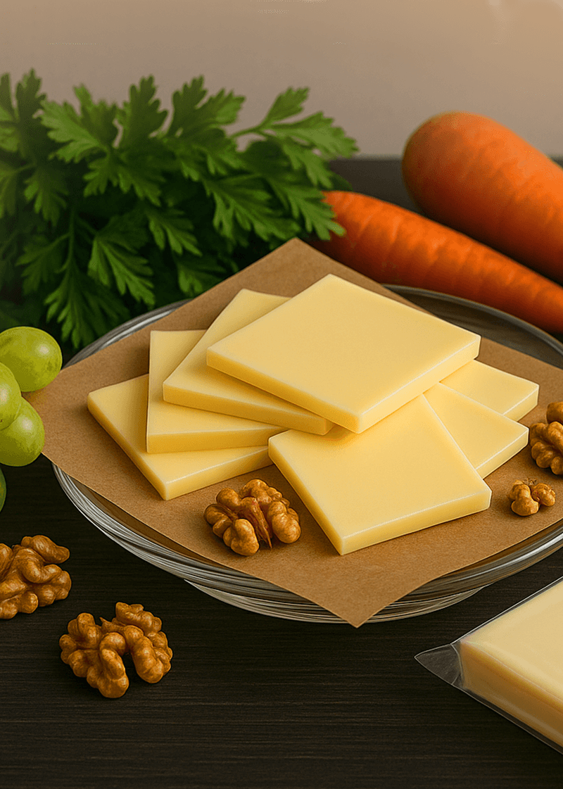 Продукты плавленые с ароматом сыра