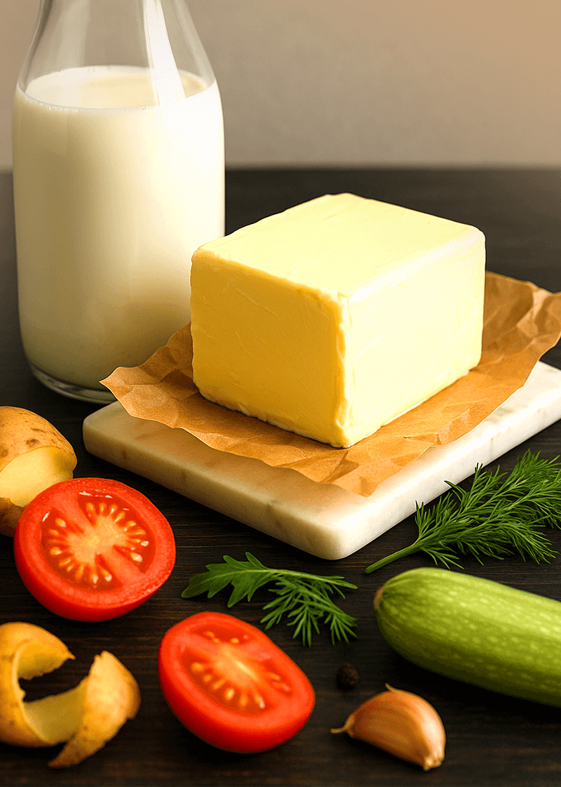 Молочная и масложировая продукция